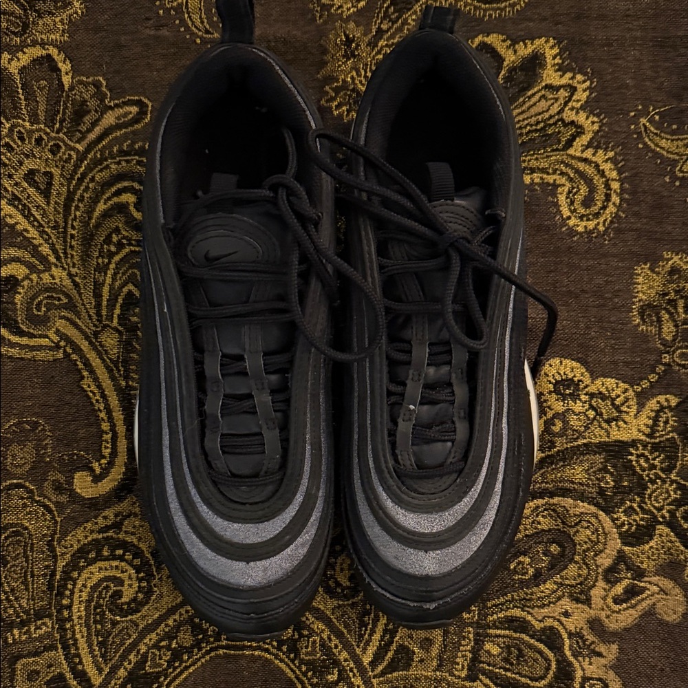 Nike Black and Gray Women's Sneakers